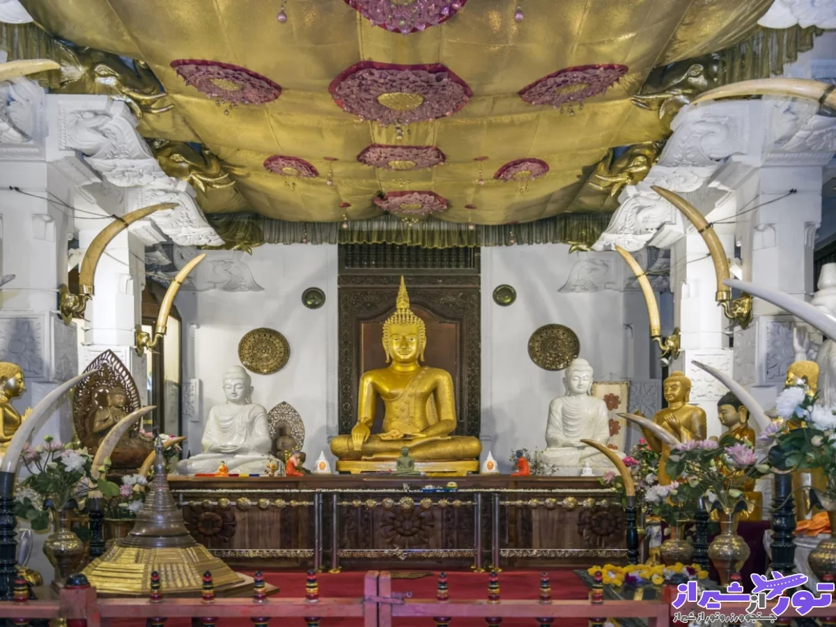 معبد دندان در کندی 